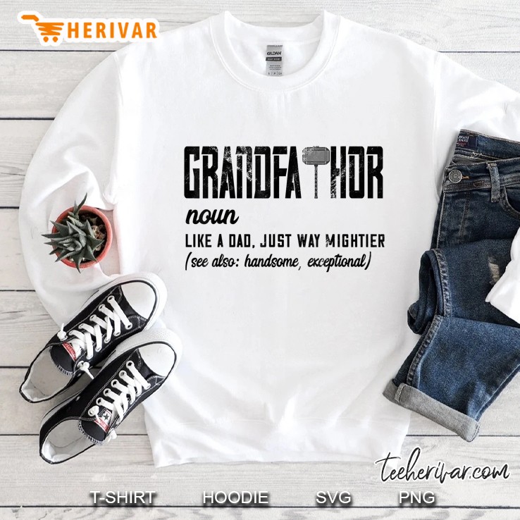 mens grandfa-thor grandfather gift father's day grandpa Mugs