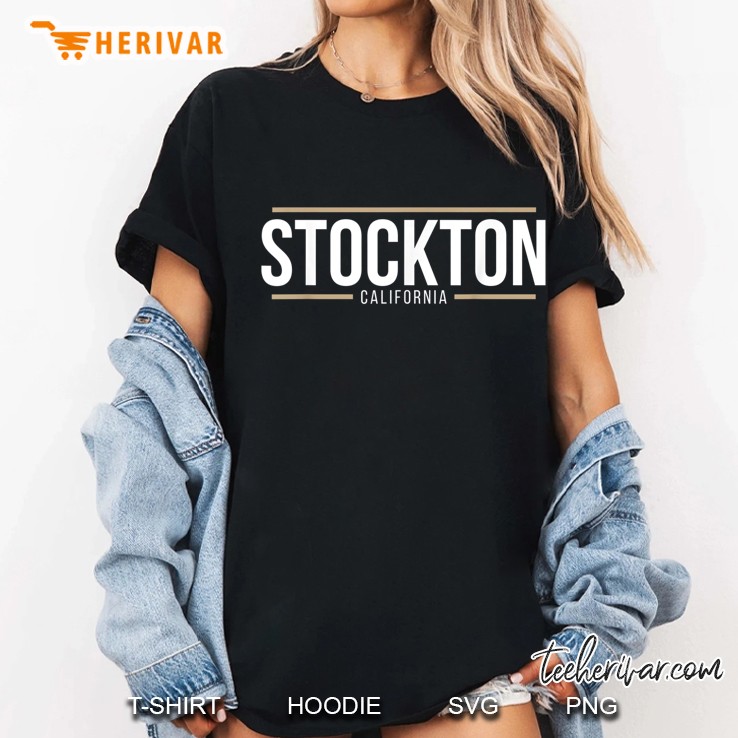 Stockton California Tuleburg Mudville Port City Ladies Tee