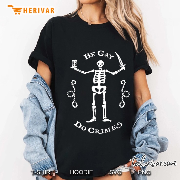 Black Sails - Be Gay Do Crimes Slim Fit Ladies Tee