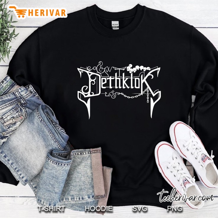 Dethklok- The Dethshirt Baseball ¾ Sleeve Sweatshirt