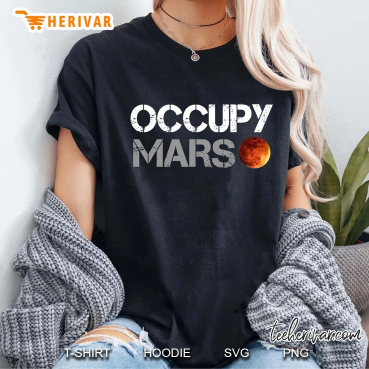 Occupy Mars Slim Fit Ladies Tee