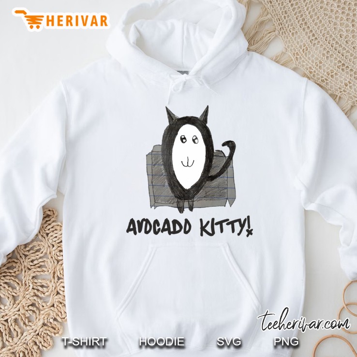 Avocado Kitty Hoodie