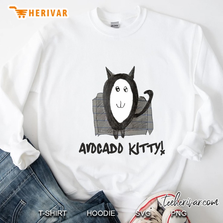 Avocado Kitty Sweatshirt
