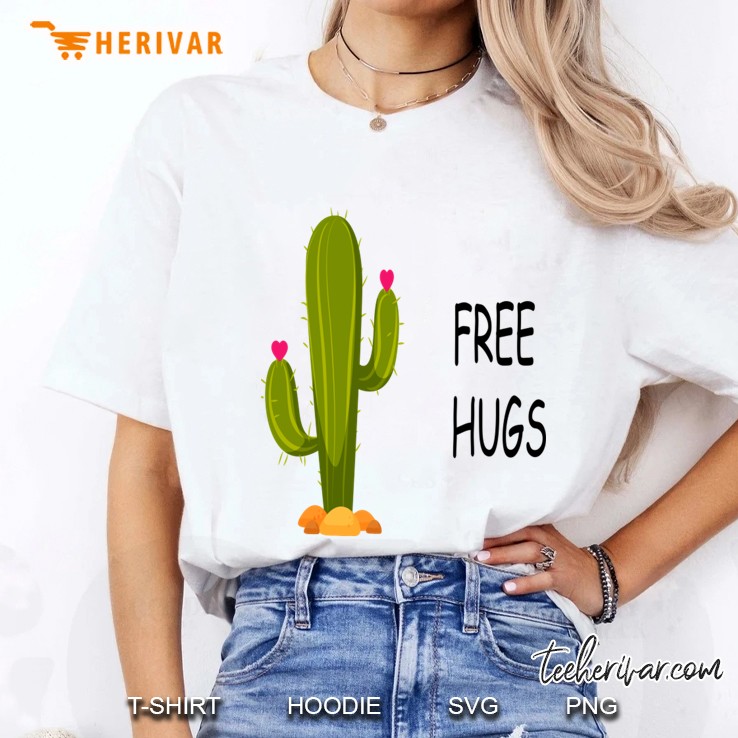 Free Hugs Ladies Tee