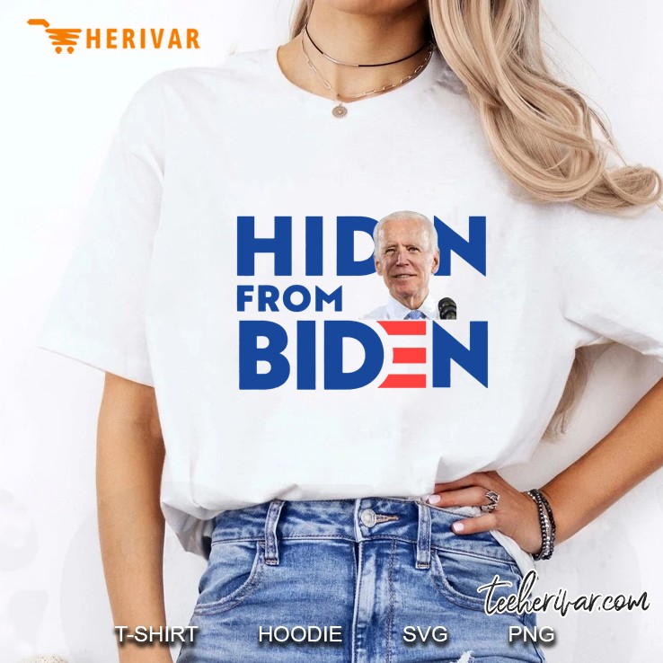 Hiden From Biden Ladies Tee