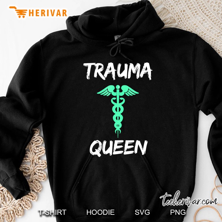 Trauma Queen Healthcare Version2 Hoodie