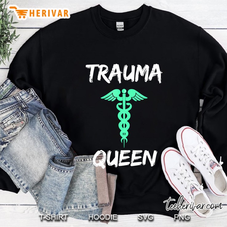 Trauma Queen Healthcare Version2 Sweatshirt