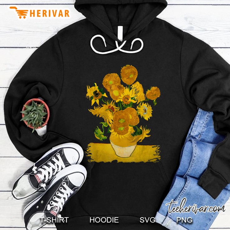 Vincent Van Gogh Sunflowers Hoodie