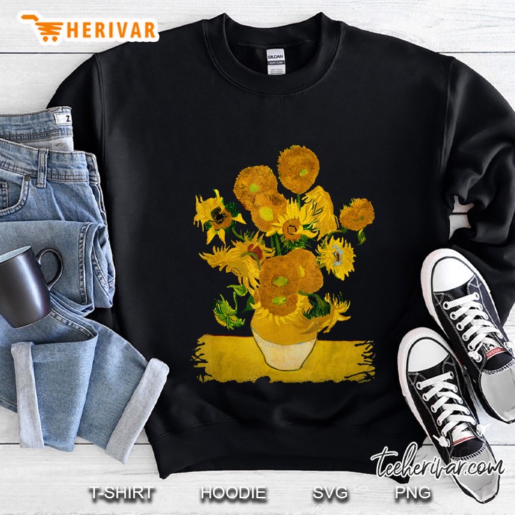 Vincent Van Gogh Sunflowers Sweatshirt