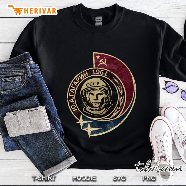 Cccp Yuri Gagarin 1961 V02 Slim Fit Sweatshirt