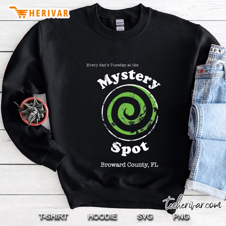Welcome To The Mystery Spot. Slim Fit Sweatshirt