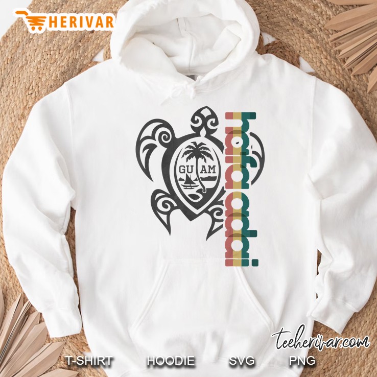 Guam Turtle Hafa Adai Guam Fishing Shirt Chamorro Guamanian Hoodie