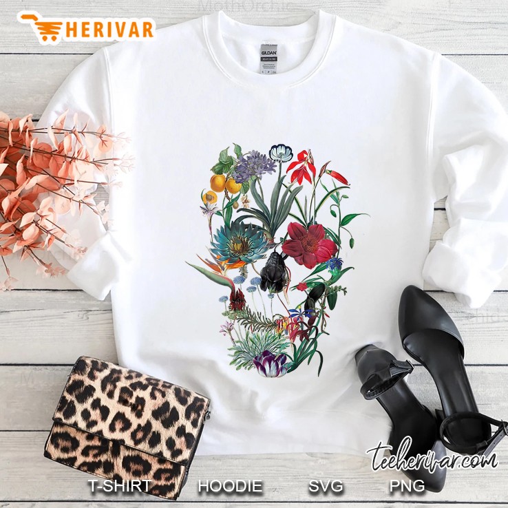 Flower Skull Tree Sweatshirt