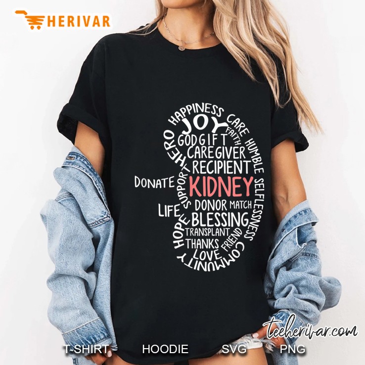 Kidney Transplant Donor Donate Surgery Recovery Gifts Hoodie