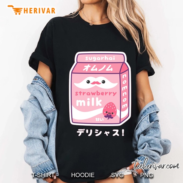 Cute Strawberry Milk Hoodie