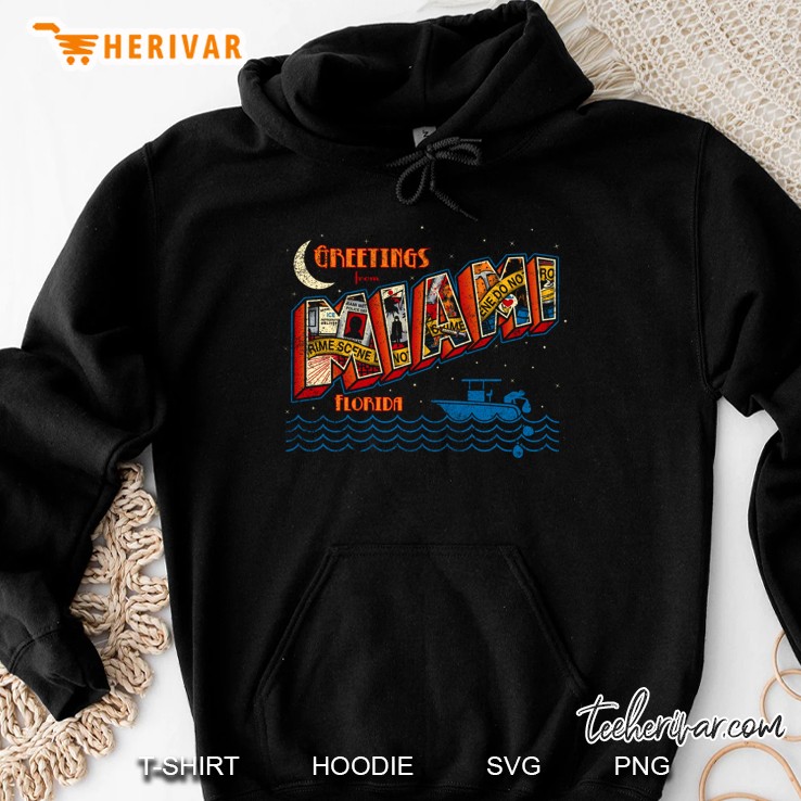 Greetings From Miami Hoodie