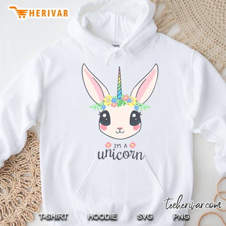 I Am A Unicorn Rabbit Version Hoodie