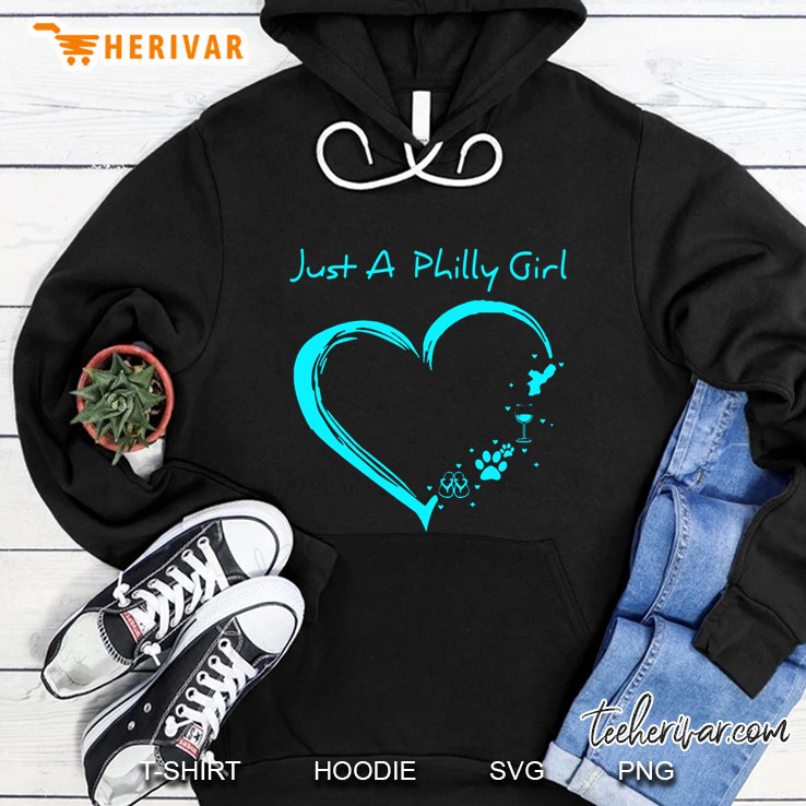 Just A Philly Girl Heart Version Mugs