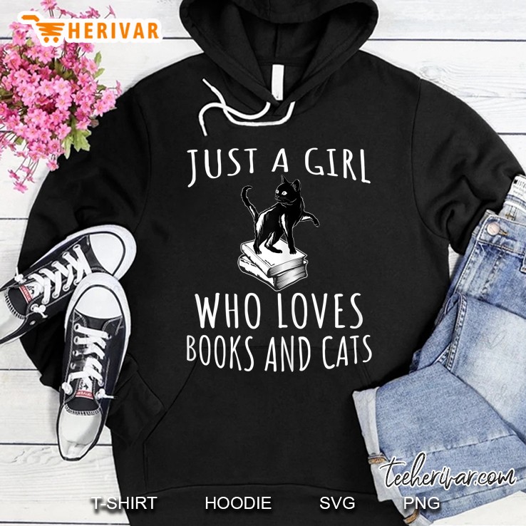 Just A Girl Who Loves Books And Cats - Funny Reading Mugs