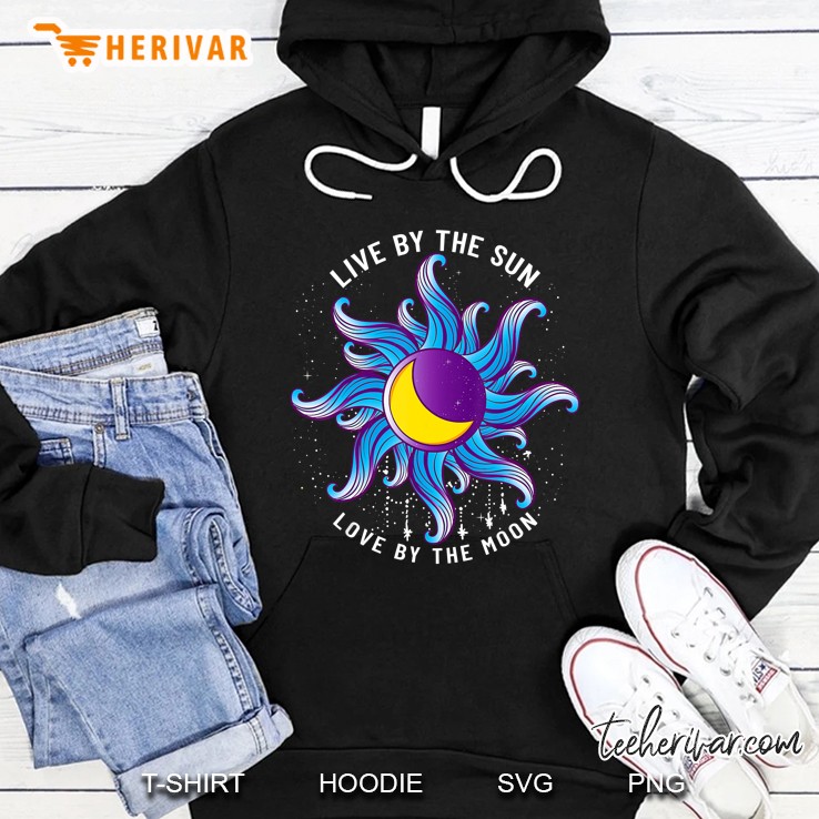 Live By The Sun Love By The Moon Astrology Horoscope Zodiac Hoodie