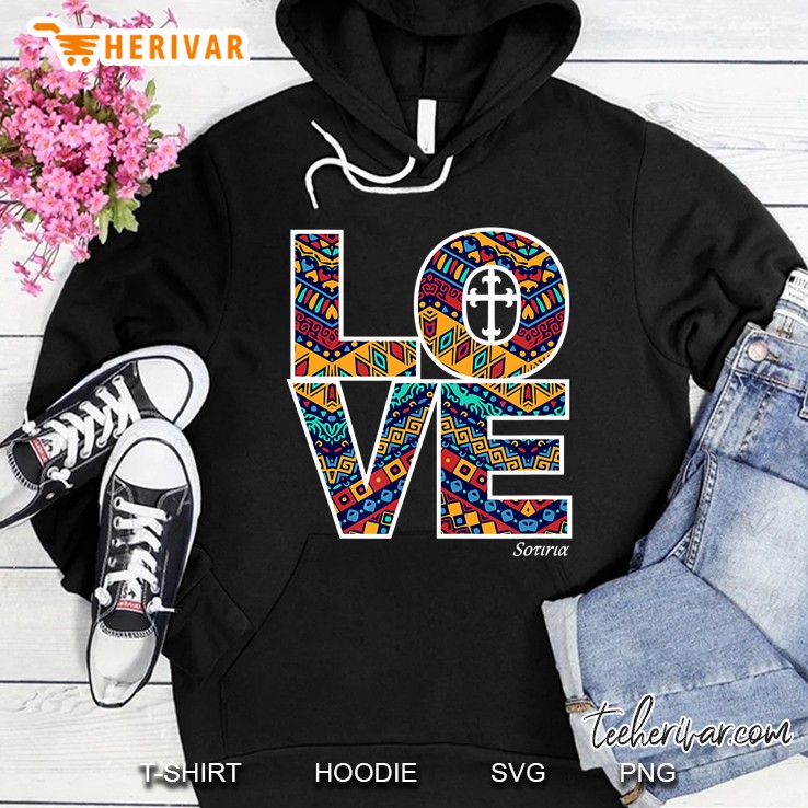 Love Colorful Christian Shirt Men Women Kids Hoodie