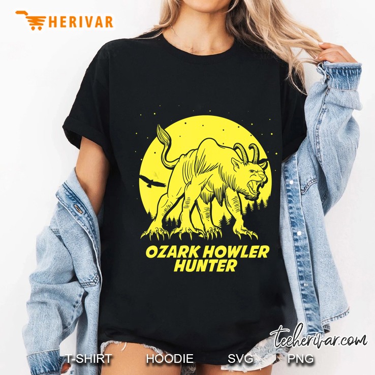 Ozark Howler Hide & Seek Hunter Champion Cryptid Ladies Tee