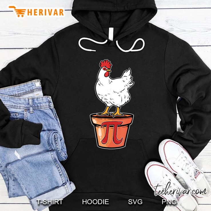 Pi Math Chicken Pot Hoodie