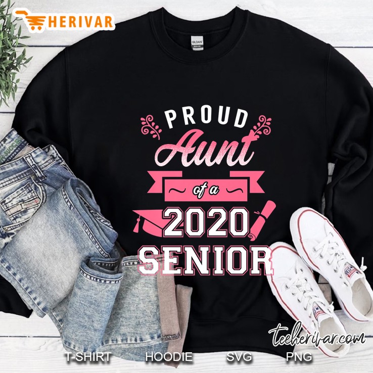 Proud Aunt Of A 2020 Senior Graduation For Family Mugs