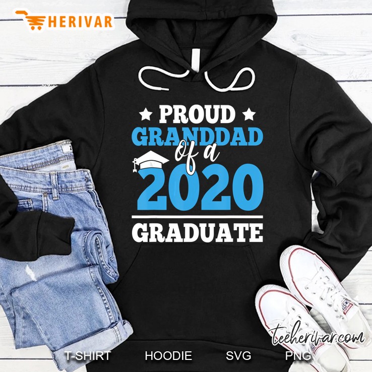 Proud Granddad Of A Class Of 2020 Graduate Graduation Gift Hoodie
