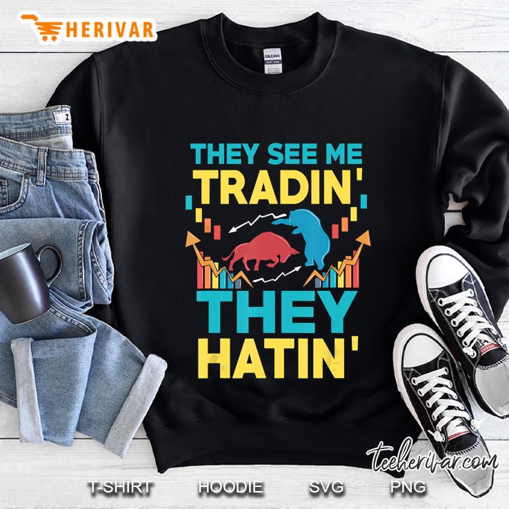 Stock Market For Stock Broker And Trader Sweatshirt