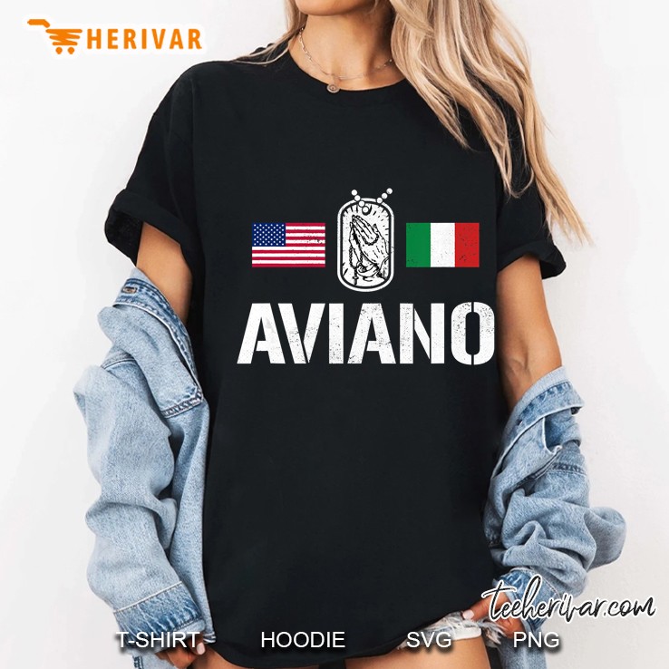 Support Deployed In Italy Military Deployment In Aviano Hoodie