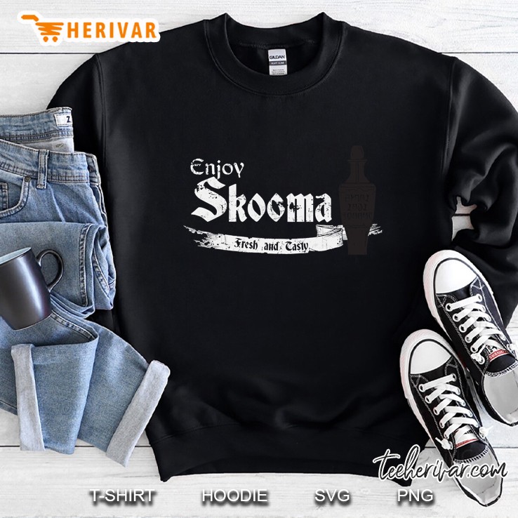 Enjoy Skooma The Elder Scrolls Slim Fit Sweatshirt