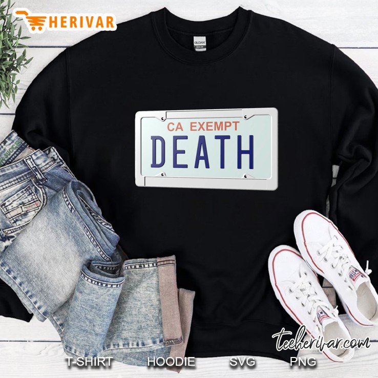 Government Plates By Death Grips Slim Fit Sweatshirt