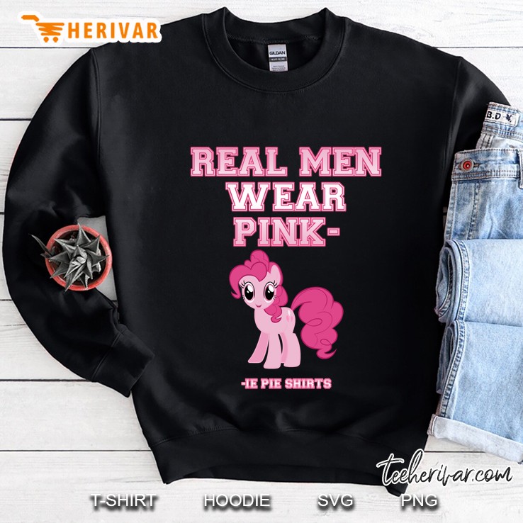 Real Men Wear Pink-Ie Pie Shirts Slim Fit Sweatshirt