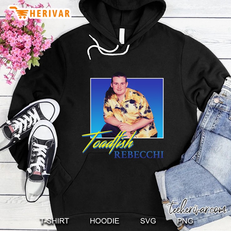 Toadie From Neighbours (Toadfish Rebecchi) - 80S Style Nostalgic Print Slim Fit Hoodie