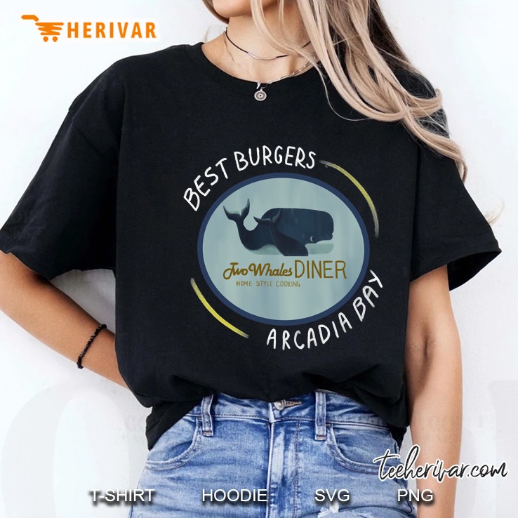 Two Whales Diner Tee (Lighter) Classic Ladies Tee