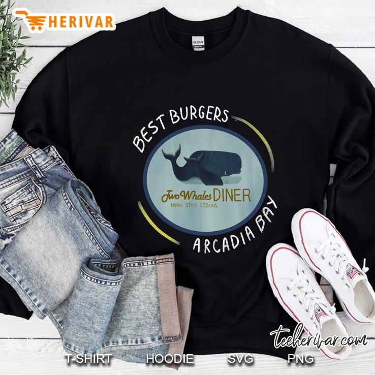 Two Whales Diner Tee (Lighter) Classic Sweatshirt