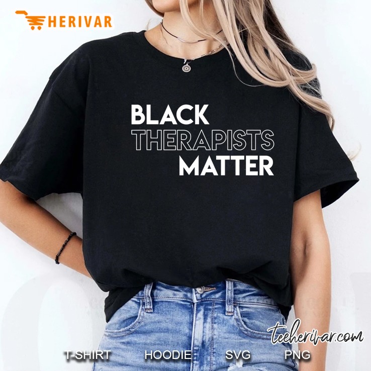 Black Therapists Matter African History Month Ladies Tee