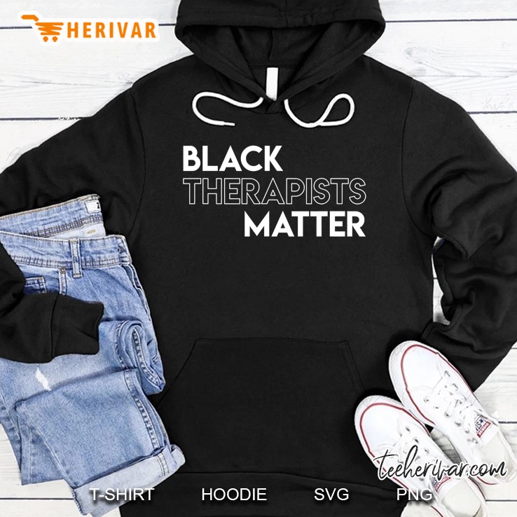 Black Therapists Matter African History Month Hoodie