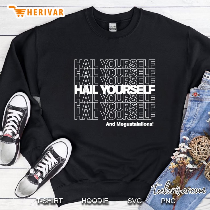 Hail Yourself (White New York Bodega Thank You Bag) Tank Top Sweatshirt