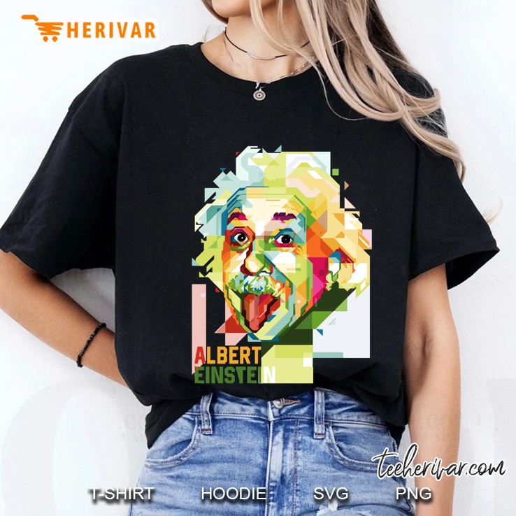 Albert Einstein Pop Art Hoodie