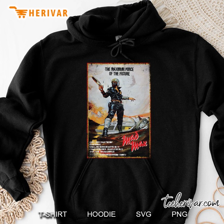 Mad Max Movie Poster Hoodie