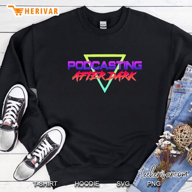 Podcasting After Dark Logo Sweatshirt