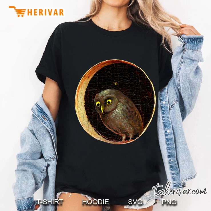 Curious Owl Hieronymus Bosch Garden Of Earthly Delights Classic Ladies Tee