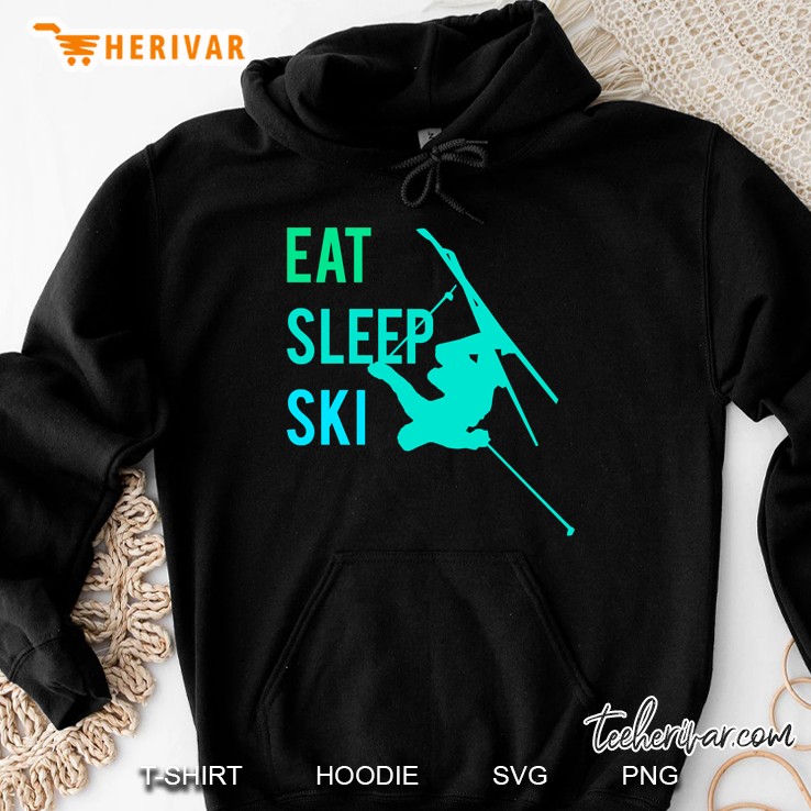 Eat Sleep Ski Slim Fit Mugs