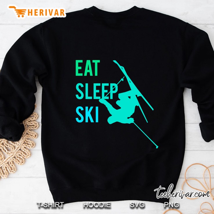 Eat Sleep Ski Slim Fit Mugs