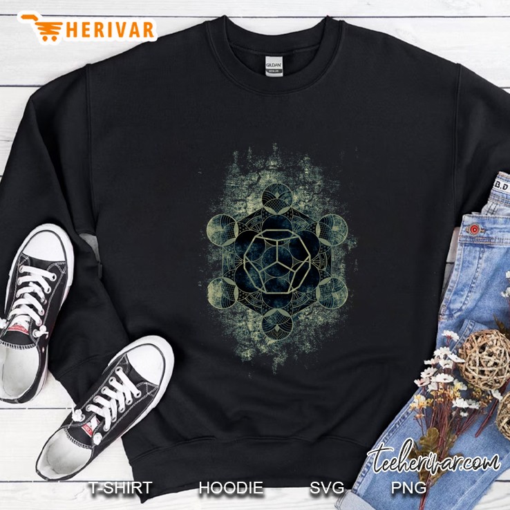 Sacred Geometry For Your Daily Life Fitted Scoop Sweatshirt
