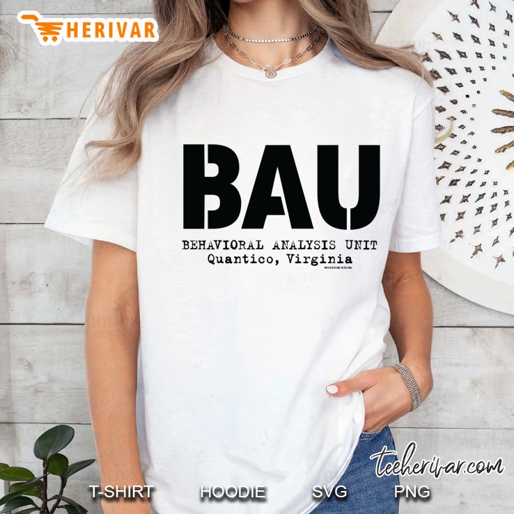 Criminal Minds Bau Quantico Pullover Ladies Tee