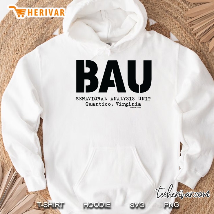 Criminal Minds Bau Quantico Pullover Hoodie