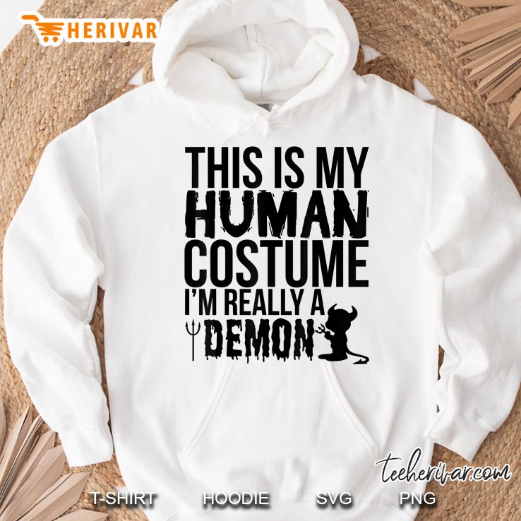 Halloween Gift - This Is My Human Costume I'm Really A Demon Mugs